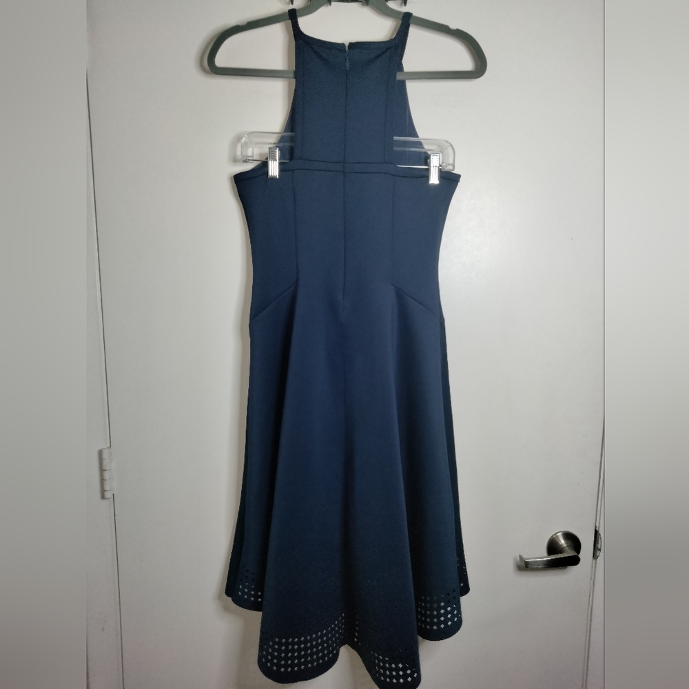 Lilly Pulitzer (Size S) Navy Blue Sleeveless Aurelia Hi-Lo Midi Dress (NEW-NWT) - Picture 9 of 13